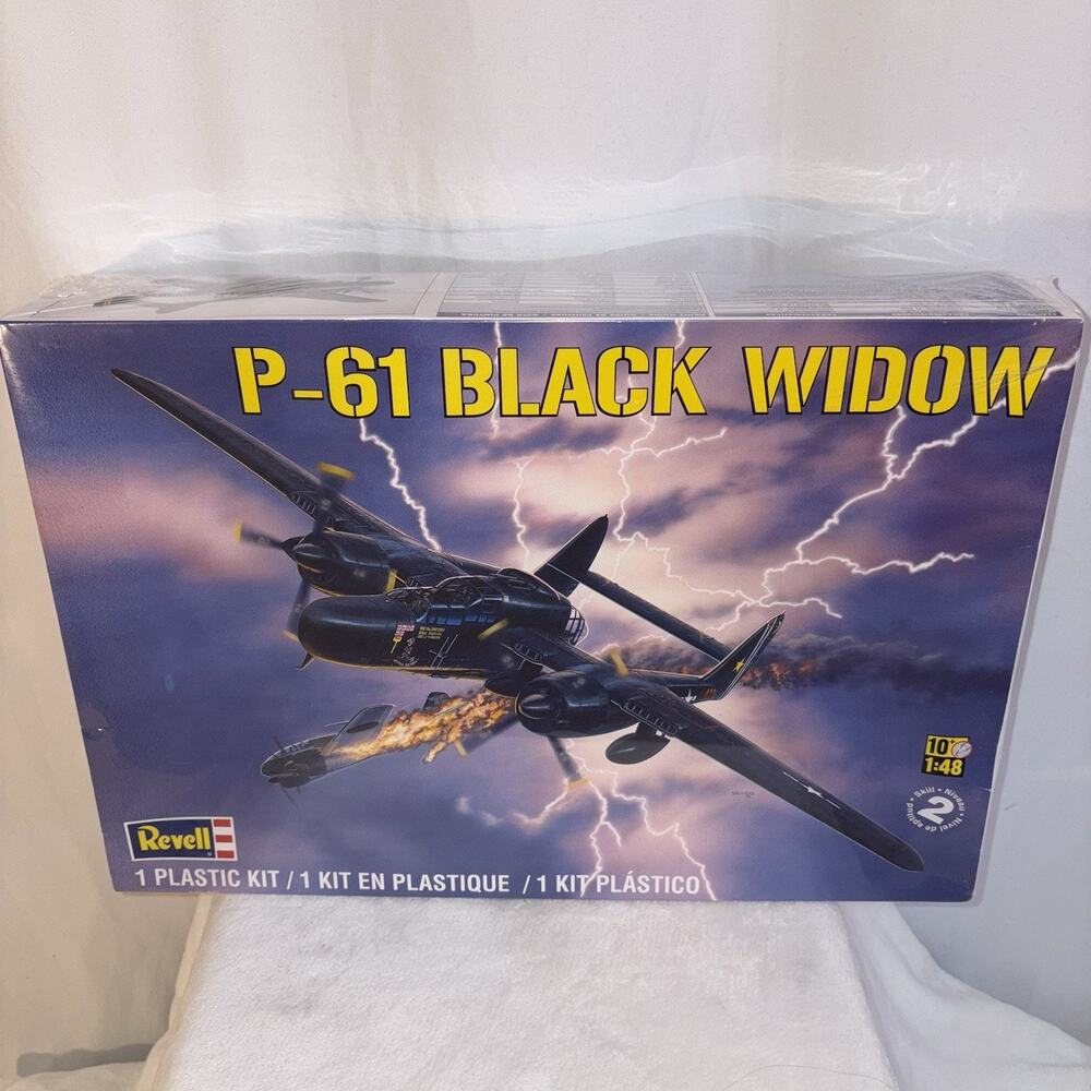 Revell P-61 Black Widow Plane 1:48 Scale Plastic Model Kit 85-7546-SEALED NEW
